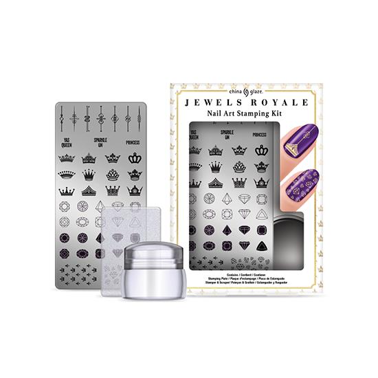 China Glaze - Jewel Royale Nail Art Stamping Kit - Bellso